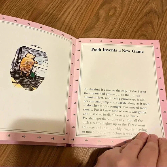 Pooh Invents a New Game by A.A. Milne 1998 Dutton Children's Books Hardcover - Picture 4 of 6